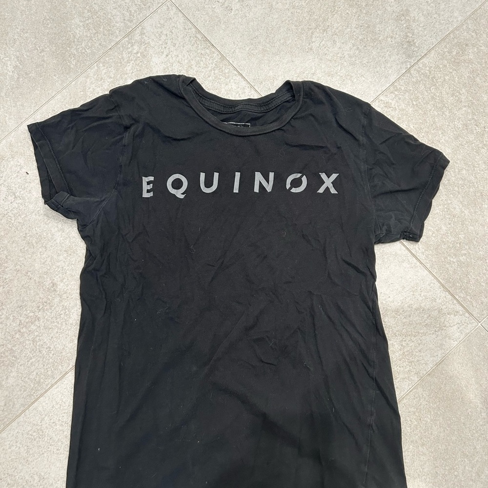 Equinox Black Women's Short Sleeve Tee